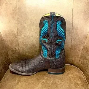 cavender | Shoes | Cavenders Mens Chocolate Hornback Caiman  display picture 1